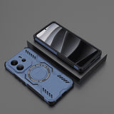 Husa pentru Xiaomi Redmi Note 14 4G (Regional), Techsuit ArmorMag Case, albastru