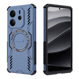Husa pentru Xiaomi Redmi Note 14 4G (Regional), Techsuit ArmorMag Case, albastru