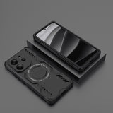 Husa pentru Xiaomi Redmi Note 14 4G (Regional), Techsuit ArmorMag Case, albastru