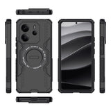 Husa pentru Xiaomi Redmi Note 14 4G (Regional), Techsuit ArmorMag Case, albastru