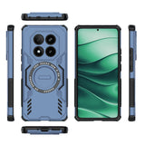 Husa pentru Xiaomi Redmi Note 14 Pro 5G, Techsuit ArmorMag Case, albastru