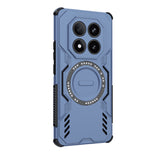 Husa pentru Xiaomi Redmi Note 14 Pro 5G, Techsuit ArmorMag Case, albastru