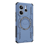 Husa pentru Xiaomi Redmi Note 14 5G, Techsuit ArmorMag Case, albastru