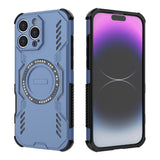 Husa pentru iPhone 16 Pro Max, Techsuit ArmorMag Case, albastru