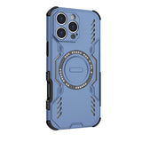 Husa pentru iPhone 16 Pro Max, Techsuit ArmorMag Case, albastru