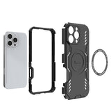 Husa pentru iPhone 16 Pro Max, Techsuit ArmorMag Case, albastru