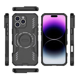 Husa pentru iPhone 16 Pro, Techsuit ArmorMag Case, albastru