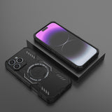 Husa pentru iPhone 16 Pro, Techsuit ArmorMag Case, albastru