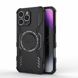 Husa pentru iPhone 16 Pro, Techsuit ArmorMag Case, albastru