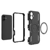 Husa pentru iPhone 16 Plus, Techsuit ArmorMag Case, albastru