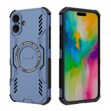 Husa pentru iPhone 16 Plus, Techsuit ArmorMag Case, albastru