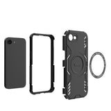 Husa pentru iPhone 16e, Techsuit ArmorMag Case, albastru