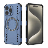 Husa pentru iPhone 15 Pro, Techsuit ArmorMag Case, albastru