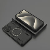 Husa pentru iPhone 15 Pro, Techsuit ArmorMag Case, albastru