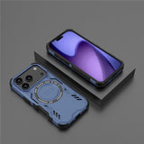 Husa pentru iPhone 17 Pro, Techsuit ArmorMag Case, albastru