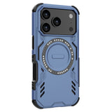 Husa pentru iPhone 17 Pro, Techsuit ArmorMag Case, albastru