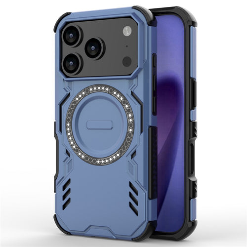 Husa pentru iPhone 17 Pro, Techsuit ArmorMag Case, albastru