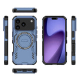 Husa pentru iPhone 17 Pro, Techsuit ArmorMag Case, albastru