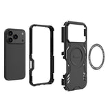 Husa pentru iPhone 17 Pro, Techsuit ArmorMag Case, albastru
