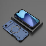 Husa pentru iPhone 17 Air, Techsuit ArmorMag Case, albastru