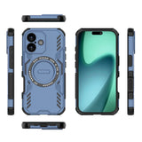 Husa pentru iPhone 17, Techsuit ArmorMag Case, albastru