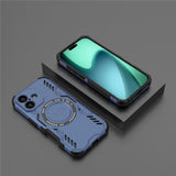Husa pentru iPhone 17, Techsuit ArmorMag Case, albastru