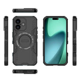 Husa pentru iPhone 17, Techsuit ArmorMag Case, albastru