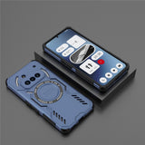 Husa pentru Nothing Phone (3a), Techsuit ArmorMag Case, albastru