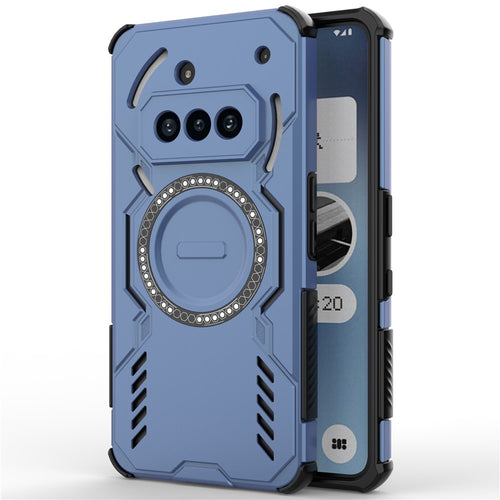 Husa pentru Nothing Phone (3a), Techsuit ArmorMag Case, albastru