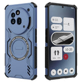 Husa pentru Nothing Phone (3a) Pro, Techsuit ArmorMag Case, albastru