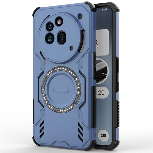 Husa pentru Nothing Phone (3a) Pro, Techsuit ArmorMag Case, albastru