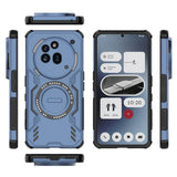 Husa pentru Nothing Phone (3a) Pro, Techsuit ArmorMag Case, albastru