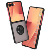 Husa pentru Samsung Galaxy Z Flip7, Techsuit Glinth, negru