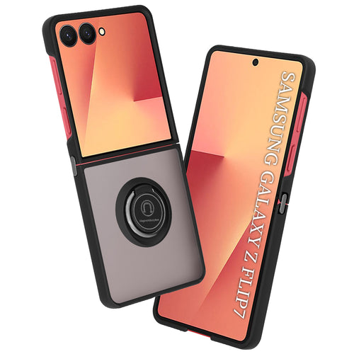 Husa pentru Samsung Galaxy Z Flip7, Techsuit Glinth, negru