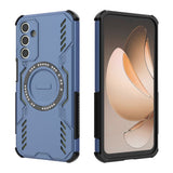 Husa pentru Samsung Galaxy A15 4G, Techsuit ArmorMag Case, albastru