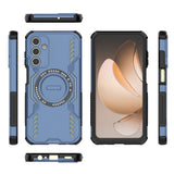 Husa pentru Samsung Galaxy A15 4G, Techsuit ArmorMag Case, albastru
