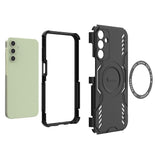 Husa pentru Samsung Galaxy A15 4G, Techsuit ArmorMag Case, albastru
