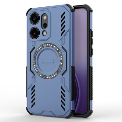 Husa pentru OPPO Reno14 Pro, Techsuit ArmorMag Case, albastru