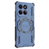 Husa pentru Motorola Edge 60 Pro, Techsuit ArmorMag Case, albastru
