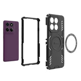 Husa pentru Motorola Edge 60 Pro, Techsuit ArmorMag Case, albastru