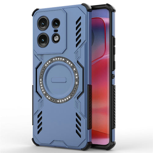 Husa pentru Motorola Edge 50 Pro, Techsuit ArmorMag Case, albastru