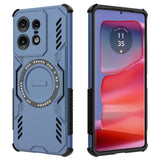 Husa pentru Motorola Edge 50 Pro, Techsuit ArmorMag Case, albastru