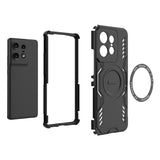 Husa pentru Motorola Edge 50 Pro, Techsuit ArmorMag Case, albastru