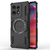 Husa pentru Motorola Edge 50 Pro, Techsuit ArmorMag Case, albastru