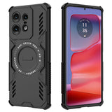 Husa pentru Motorola Edge 50 Pro, Techsuit ArmorMag Case, albastru