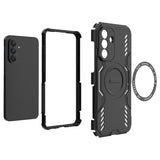 Husa pentru Samsung Galaxy A36 5G, Techsuit ArmorMag Case, albastru