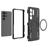 Husa pentru Samsung Galaxy S25 Ultra, Techsuit ArmorMag Case, albastru