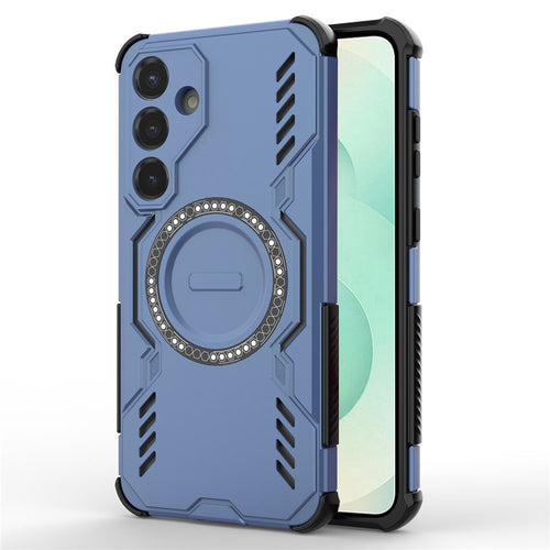 Husa pentru Samsung Galaxy S25 Plus, Techsuit ArmorMag Case, albastru