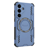 Husa pentru Samsung Galaxy S25 Plus, Techsuit ArmorMag Case, albastru