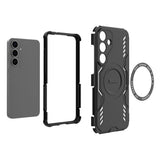 Husa pentru Samsung Galaxy S25 Plus, Techsuit ArmorMag Case, albastru